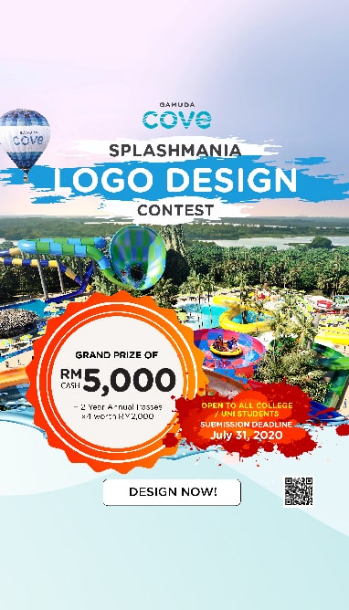 Splashmania Logo Contest | Gamuda Cove