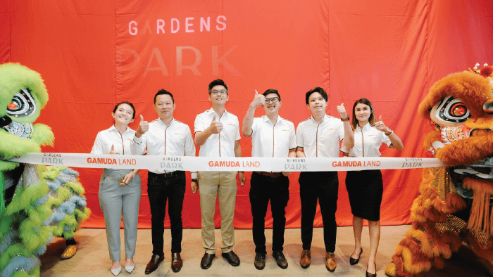 Opening of Gardens Park Mini Sales Gallery